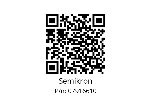   Semikron 07916610