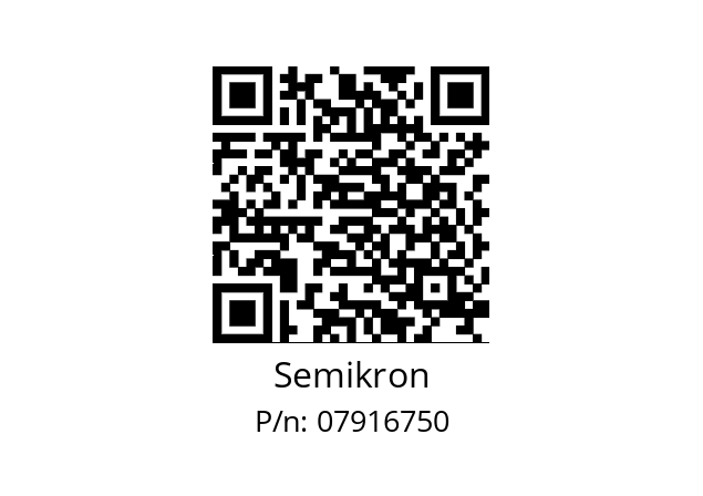   Semikron 07916750