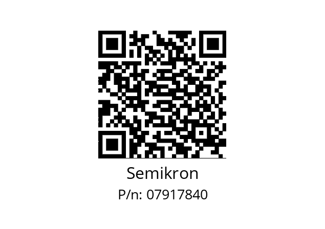   Semikron 07917840