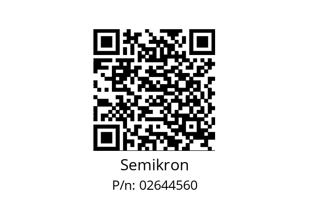   Semikron 02644560