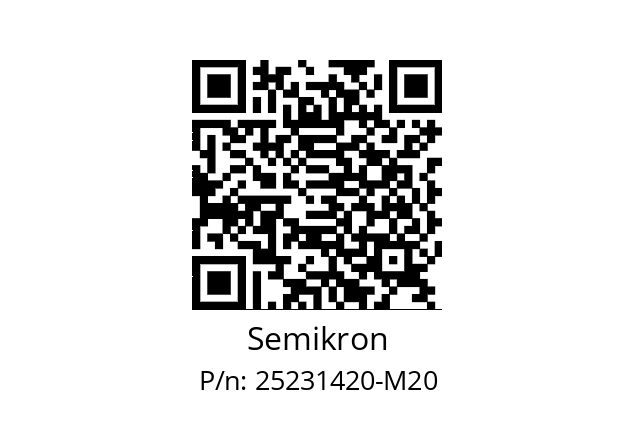   Semikron 25231420-M20