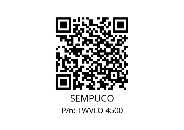   SEMPUCO TWVLO 4500