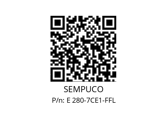   SEMPUCO E 280-7CE1-FFL