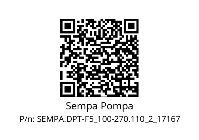   Sempa Pompa SEMPA.DPT-F5_100-270.110_2_17167