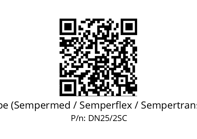   Semperit Gruppe (Sempermed / Semperflex / Sempertrans /Semperform) DN25/2SC