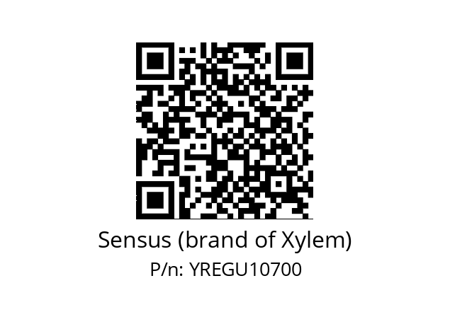   Sensus (brand of Xylem) YREGU10700