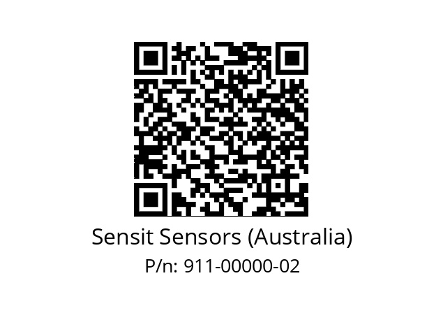   Sensit Sensors (Australia) 911-00000-02