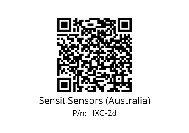   Sensit Sensors (Australia) HXG-2d