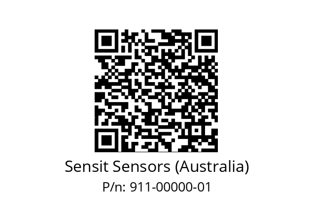   Sensit Sensors (Australia) 911-00000-01