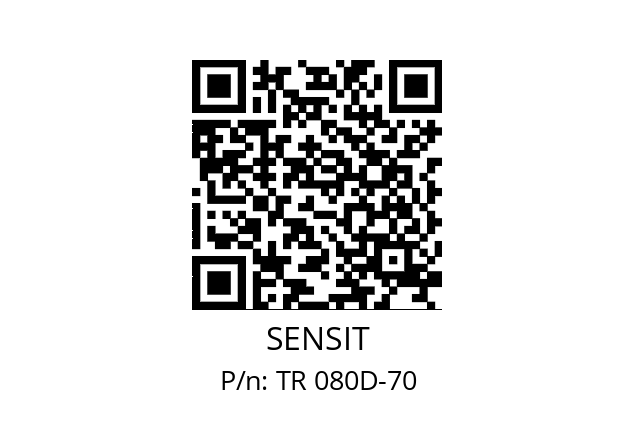   SENSIT TR 080D-70