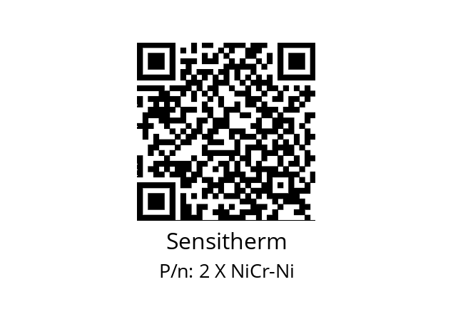   Sensitherm 2 X NiCr-Ni