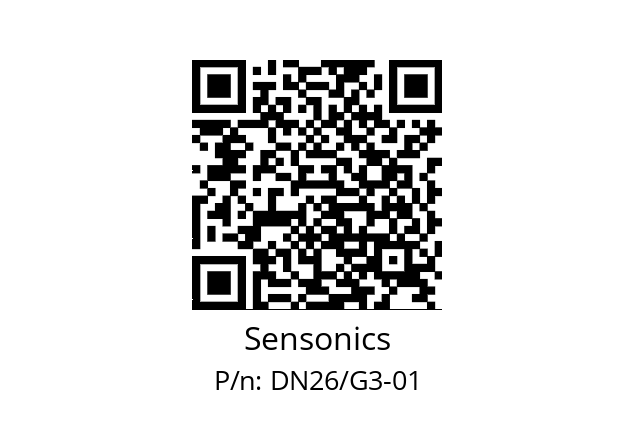  IS.4130/1-SS Sensonics DN26/G3-01