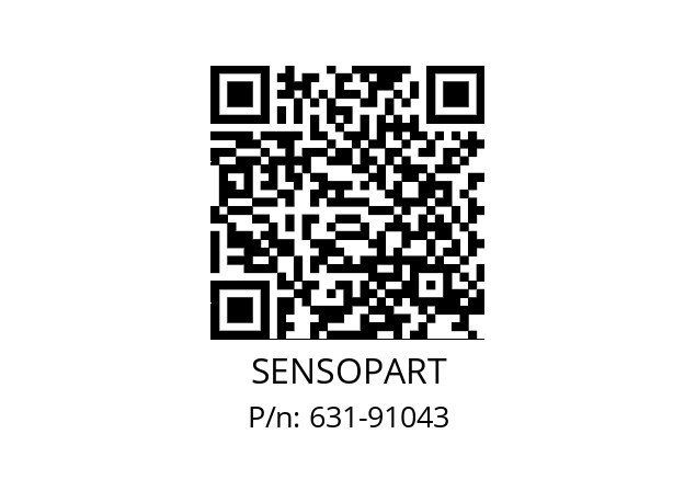   SENSOPART 631-91043