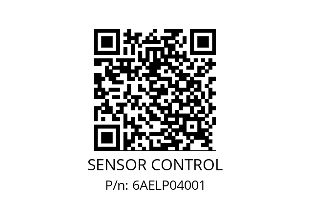   SENSOR CONTROL 6AELP04001