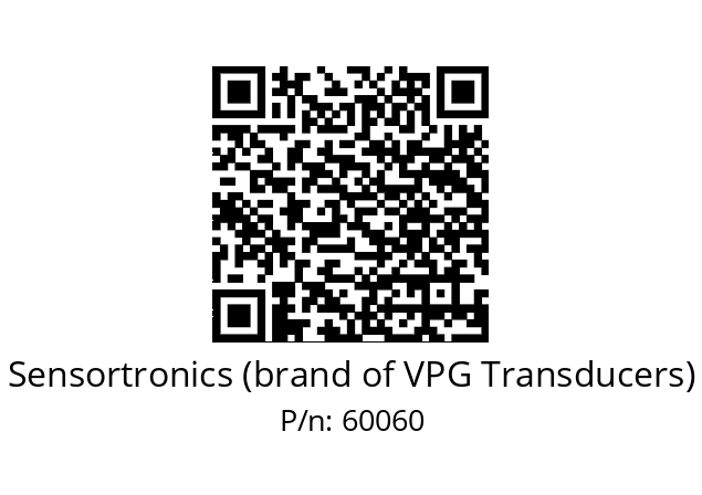   Sensortronics (brand of VPG Transducers) 60060