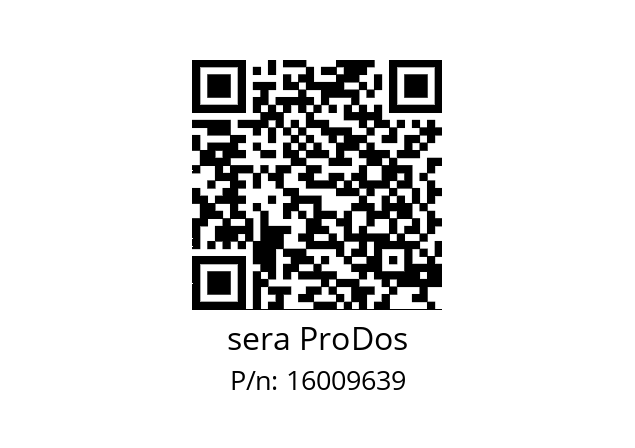   sera ProDos 16009639