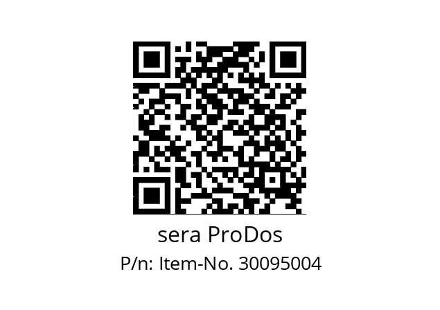   sera ProDos Item-No. 30095004