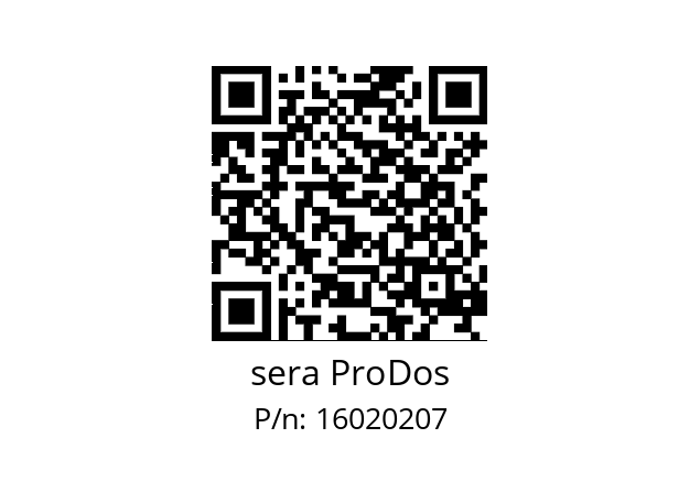   sera ProDos 16020207