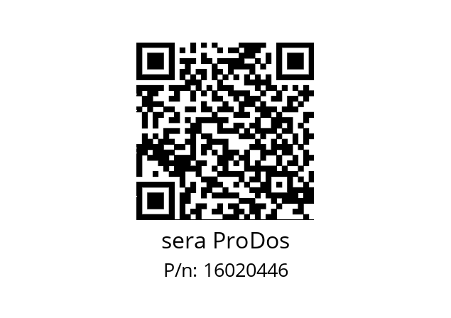   sera ProDos 16020446