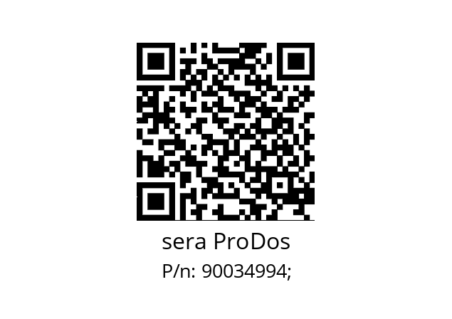   sera ProDos 90034994;