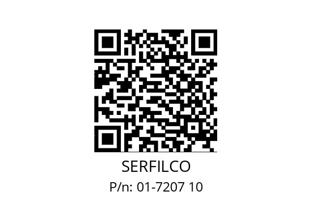   SERFILCO 01-7207 10