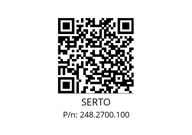   SERTO 248.2700.100