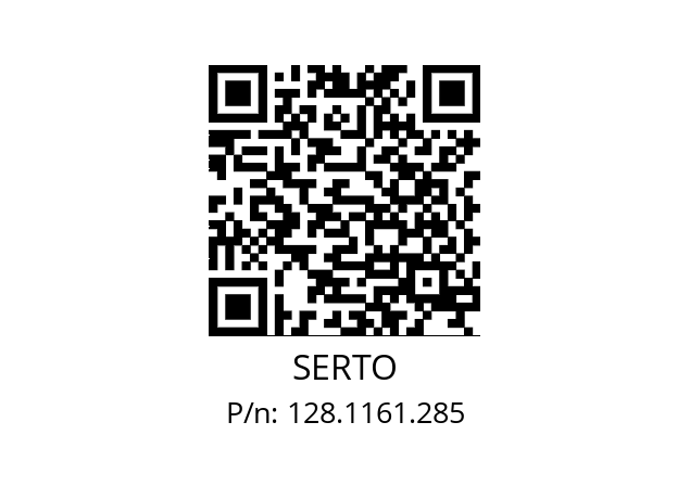   SERTO 128.1161.285