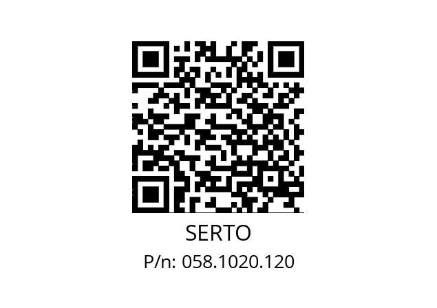   SERTO 058.1020.120