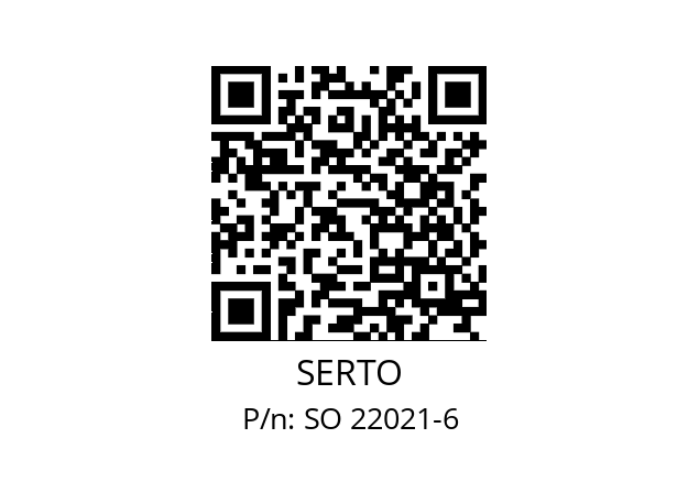   SERTO SO 22021-6