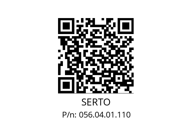   SERTO 056.04.01.110