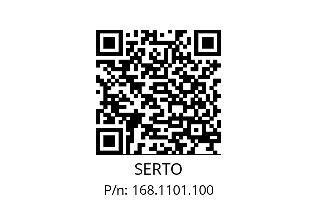   SERTO 168.1101.100