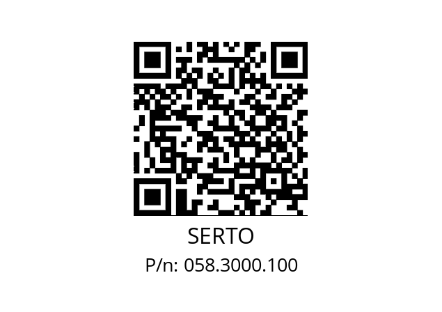   SERTO 058.3000.100