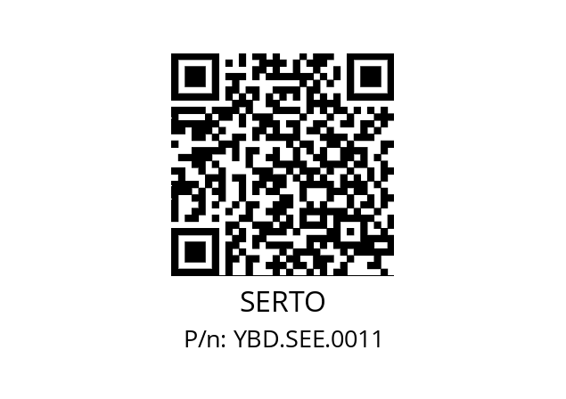   SERTO YBD.SEE.0011