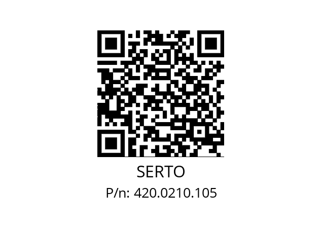   SERTO 420.0210.105