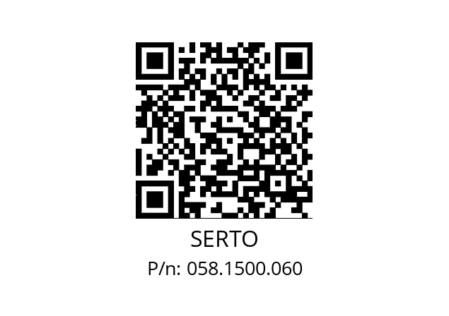   SERTO 058.1500.060