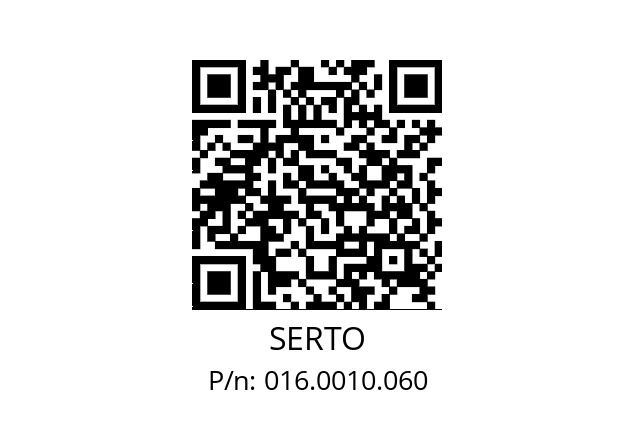  SO 40001-6 * SERTO 016.0010.060