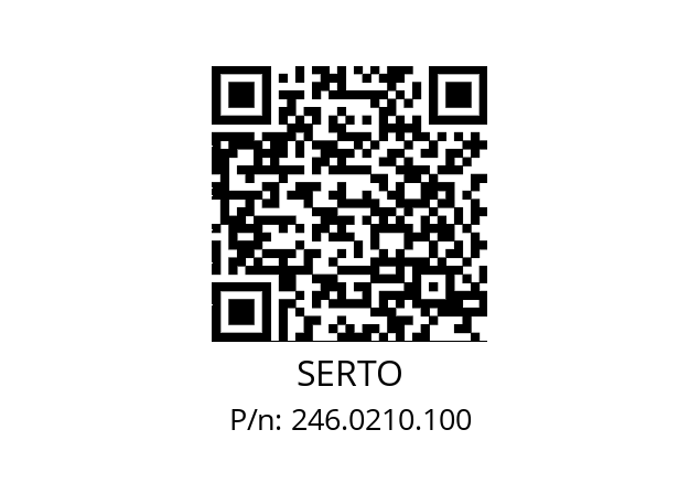   SERTO 246.0210.100