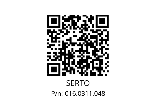   SERTO 016.0311.048