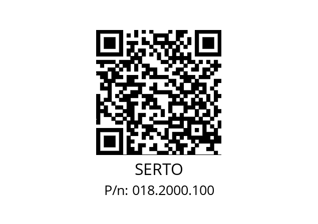   SERTO 018.2000.100