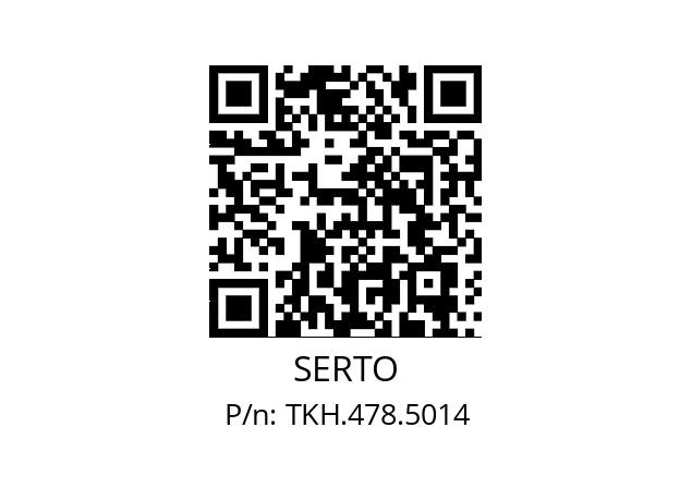   SERTO TKH.478.5014