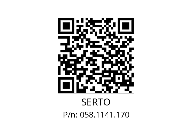   SERTO 058.1141.170