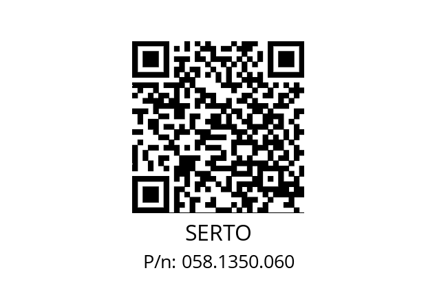   SERTO 058.1350.060