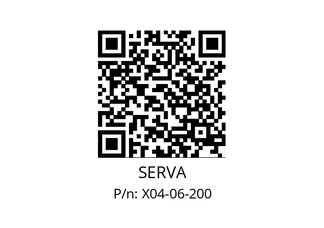   SERVA X04-06-200