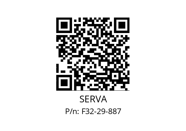   SERVA F32-29-887