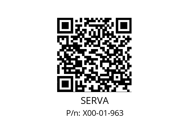   SERVA X00-01-963