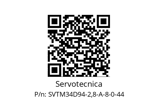   Servotecnica SVTM34D94-2,8-A-8-0-44