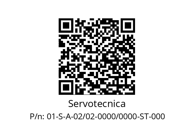   Servotecnica 01-S-A-02/02-0000/0000-ST-000