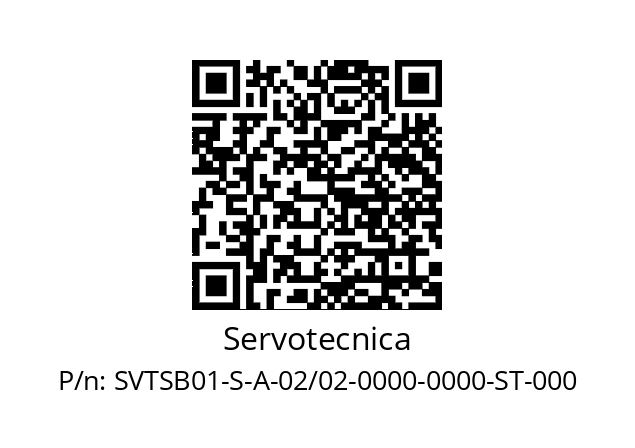   Servotecnica SVTSB01-S-A-02/02-0000-0000-ST-000