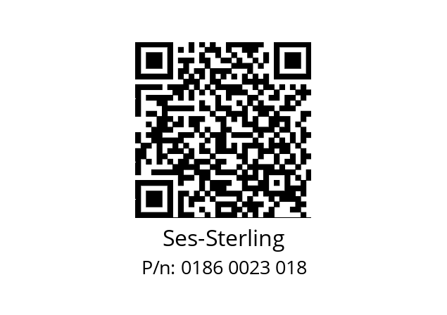   Ses-Sterling 0186 0023 018