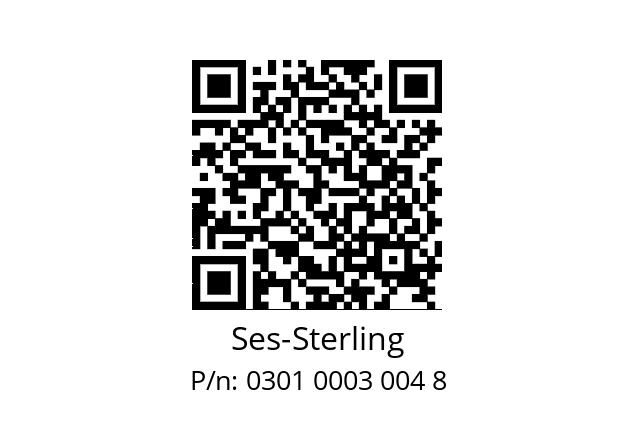   Ses-Sterling 0301 0003 004 8